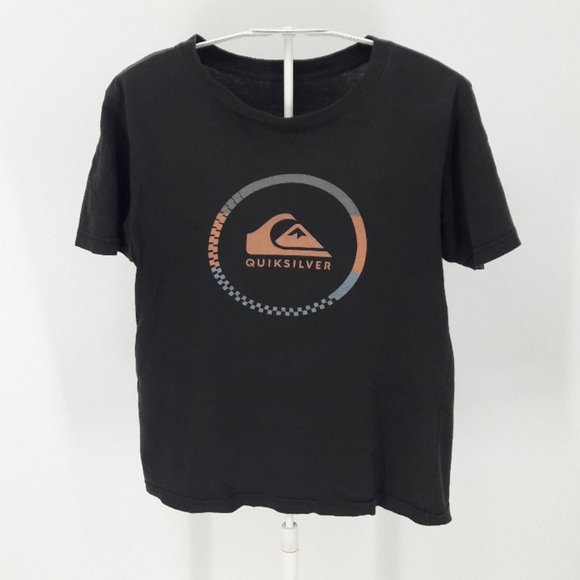 Quicksilver Boy's M/12 Comfy Black T-shirt